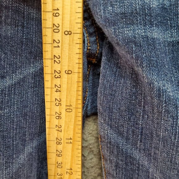 Aeropostale Jeans Mens 31x32 Blue Slim Straight Cotton Blend Stretch Denim - Picture 5 of 9